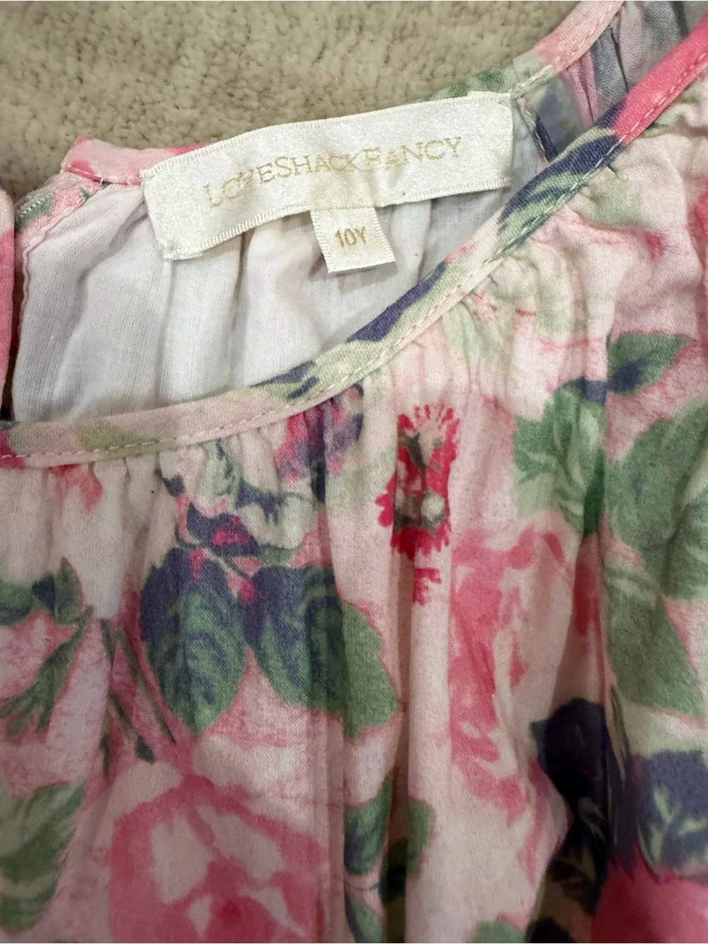 Girls new loveshackfancy dress